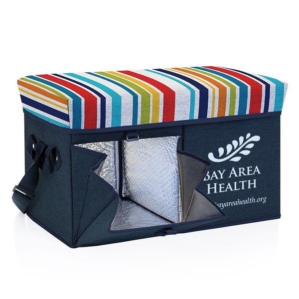 Ottoman Cooler - Fun Stripe