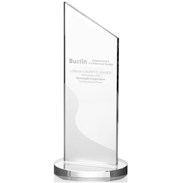 Frost Angular Crystal Award, 9"