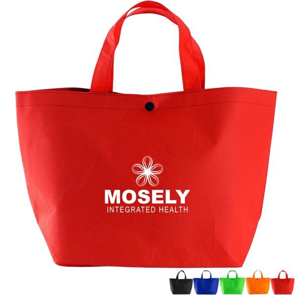 Leonia Snap Non-Woven Lunch Tote