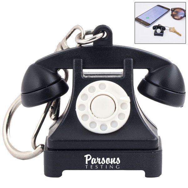 Kikkerland Retro Telephone Keychain
