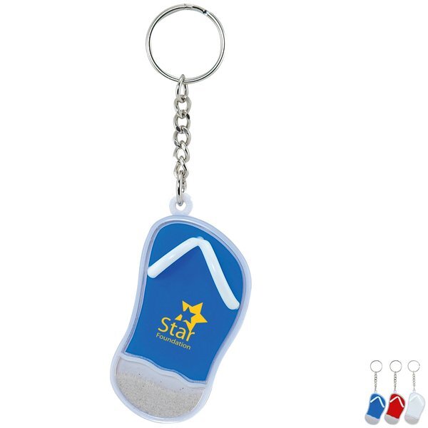 Flip Flop Sand Keytag