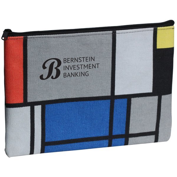 MoMA Mondrian Cotton Canvas Pouch
