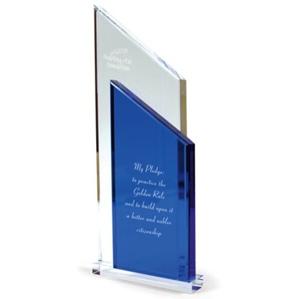 Harmony Crystal Award, 9-3/4"