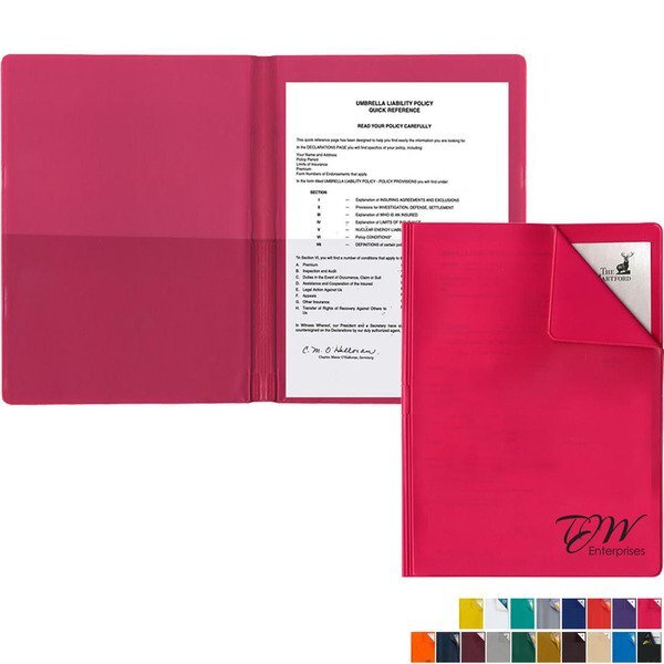Flexible Vinyl Presentation Folder