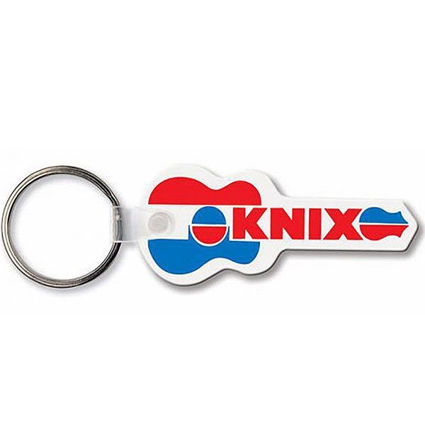Guitar Soft Vinyl Key Tag