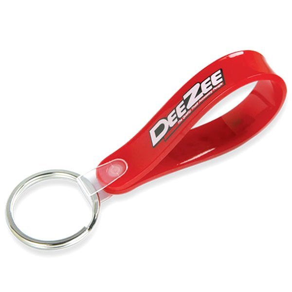 Short Loop Soft Vinyl Key Tag
