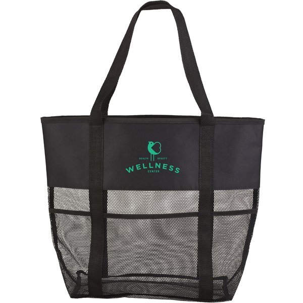 Utility Mesh Beach Tote