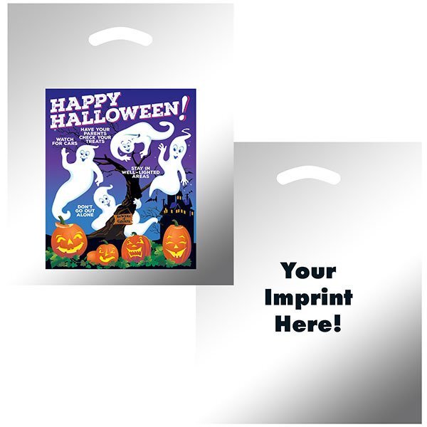 Halloween Reflective Ghost Bag, 12" x 15"