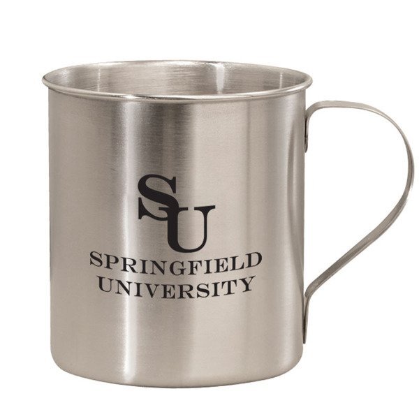 Tibacha Stainless Steel Moscow Mule Mug, 12oz.