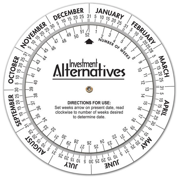 Date Calculator Double Wheel