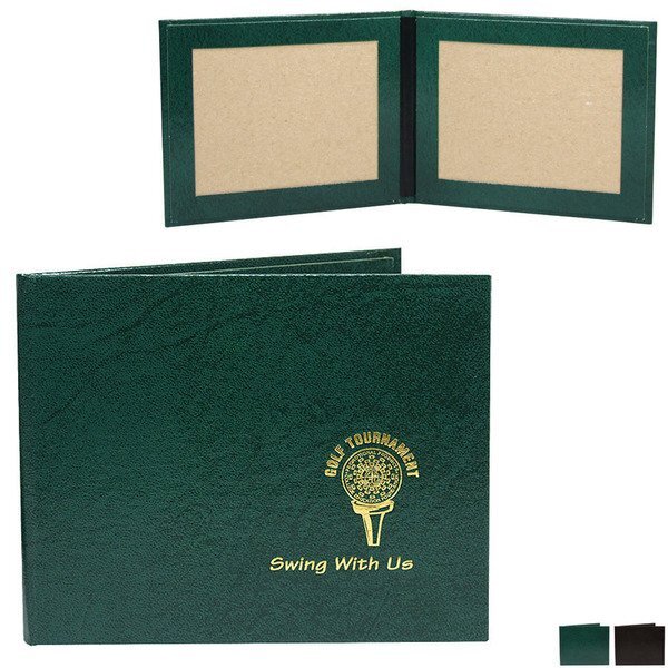 Deluxe Wrapped Double Sided Portrait Folder, 4" x 6"