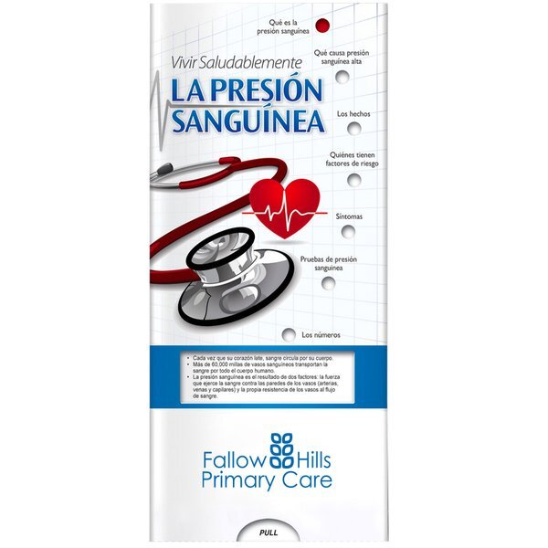 Blood Pressure Pocket Sliders™ (Spanish Version)