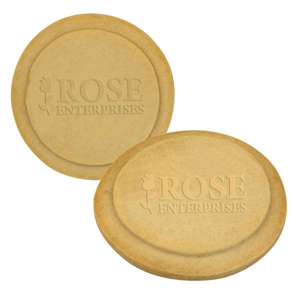 Shortbread Cookie w/ 3D Logo, Individually Wrapped