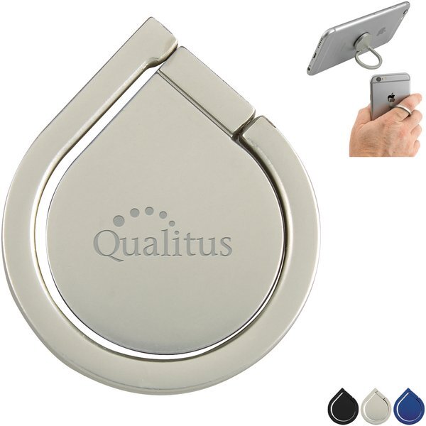 Aluminum Cell Phone Ring and Stand