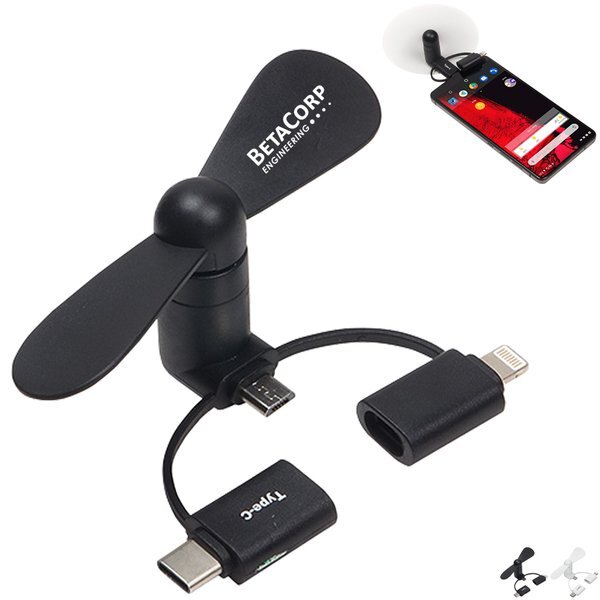 Mini 3-in-1 Phone Fan