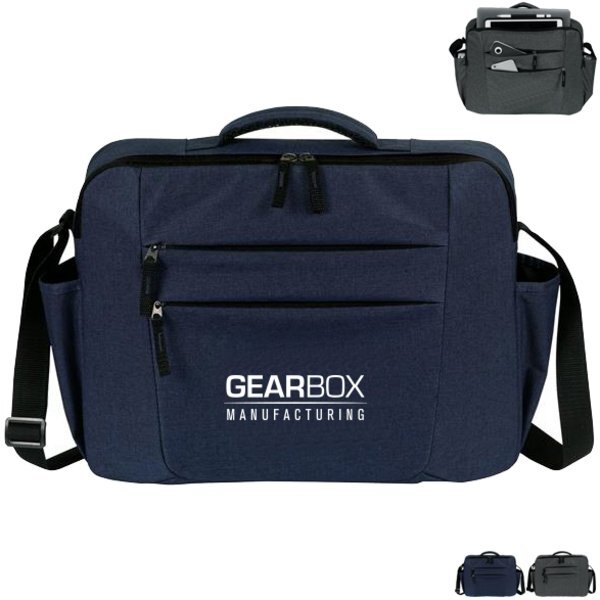 Premium Heathered Laptop Brief