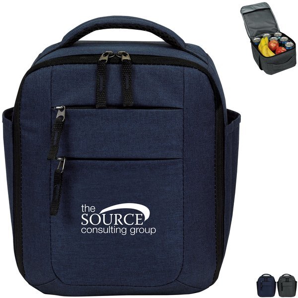 Premium Heathered Vertical Polyester Cooler
