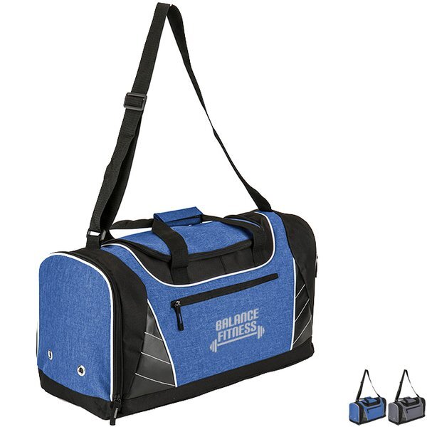 Heathered Gym Duffel Bag