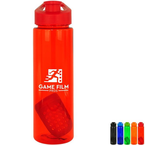 Easy Pour Translucent Bottle w/ Floating Infuser, 24oz.