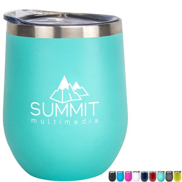 Aster Stainless Steel Tumbler w/ Vacuum Insulation, 11oz.