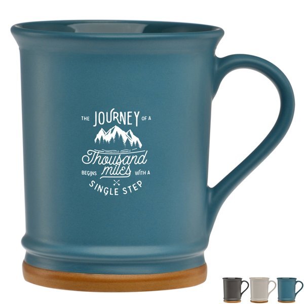 Allure Earth Ceramic Mug, 15oz.