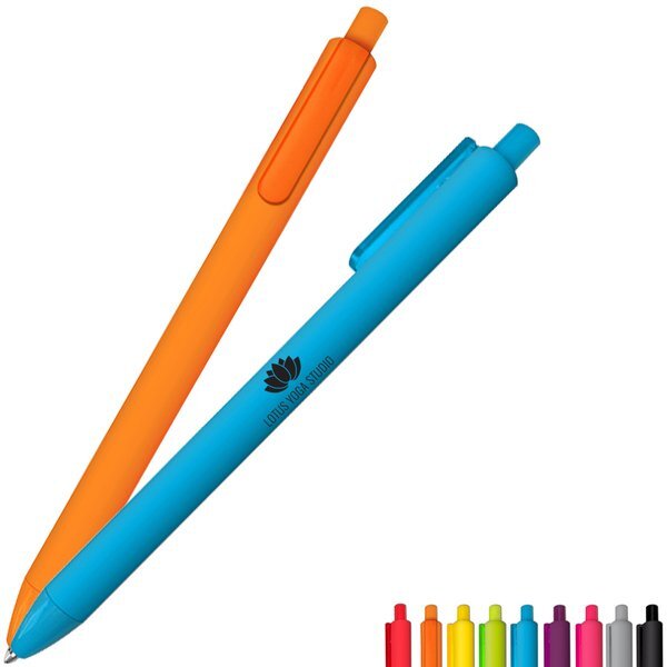 Flex Soft Touch Rubberized Ballpoint Pen