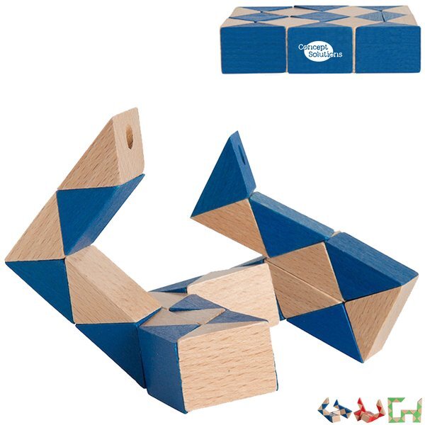 Wooden Snake Puzzle