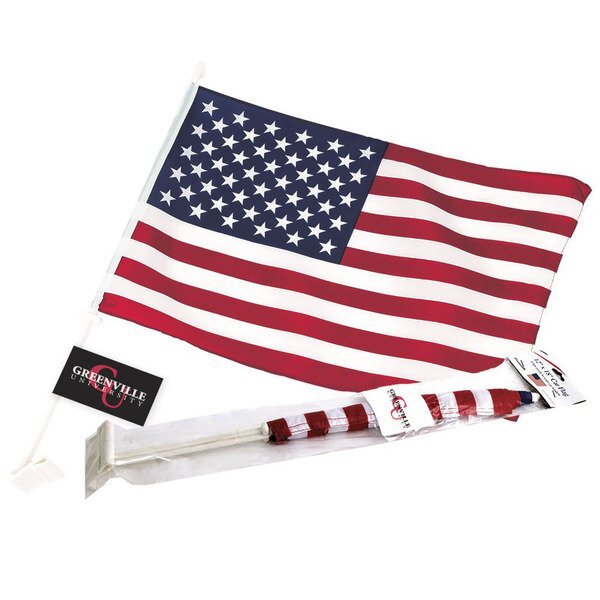 USA Car Flag