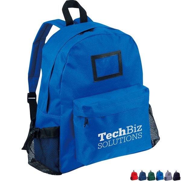 ID Window Padded Polyester Backpack