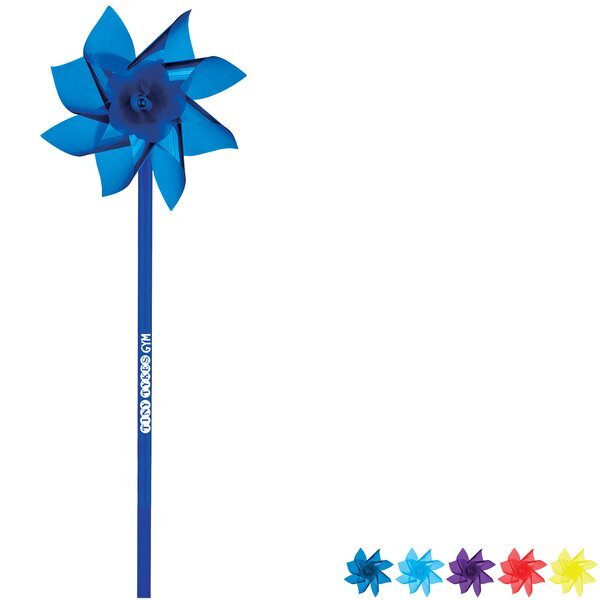 Solid Color Pinwheel, 4"