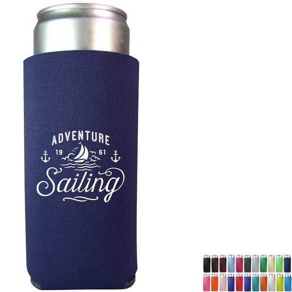 Slim Foam Can Cooler, 12oz.