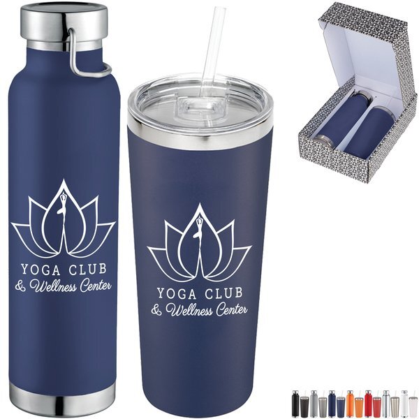 Thor Copper Vacuum Insulated Drinkware Gift Set