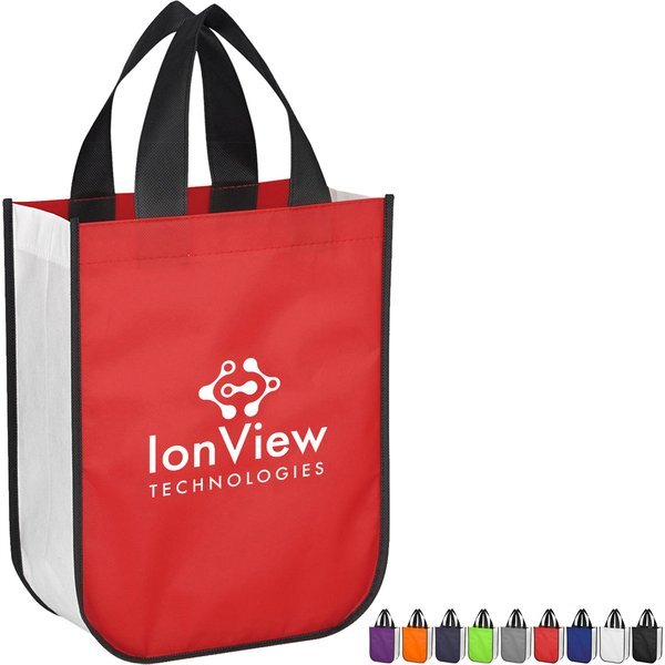 Lola Laminated Non-Woven Shopper Tote Bag
