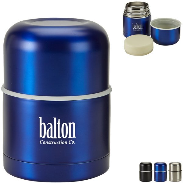 Double-Wall Vacuum Insulated Food Container, 13.5oz.