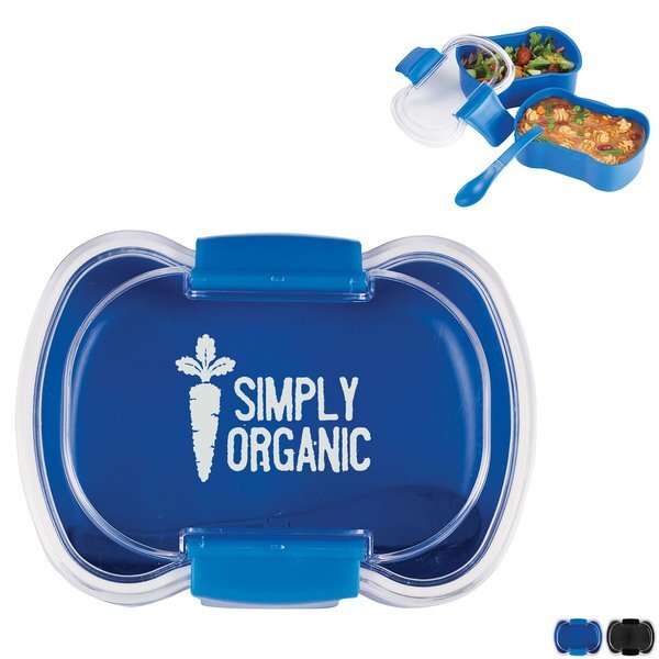 Mini Two Tier Food Storage Bento Box
