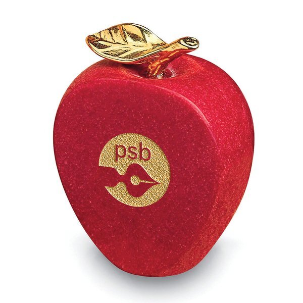 Newton's Apple Marble Paperweight