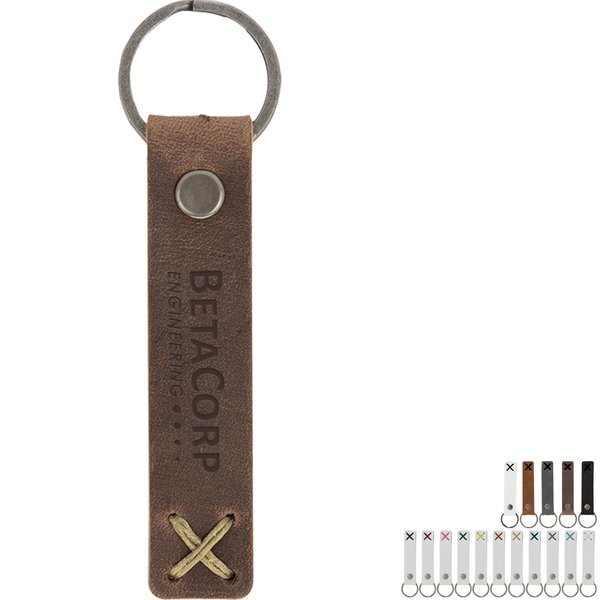 Bailey Riveted Keychain