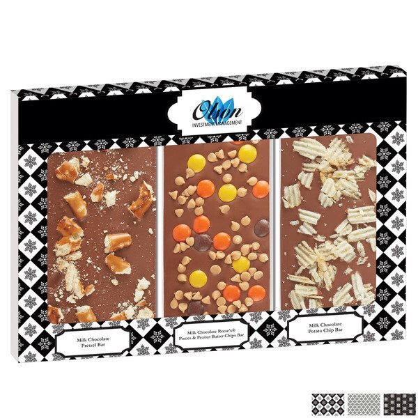 Belgian Chocolate Taster's Trio Triple Bars