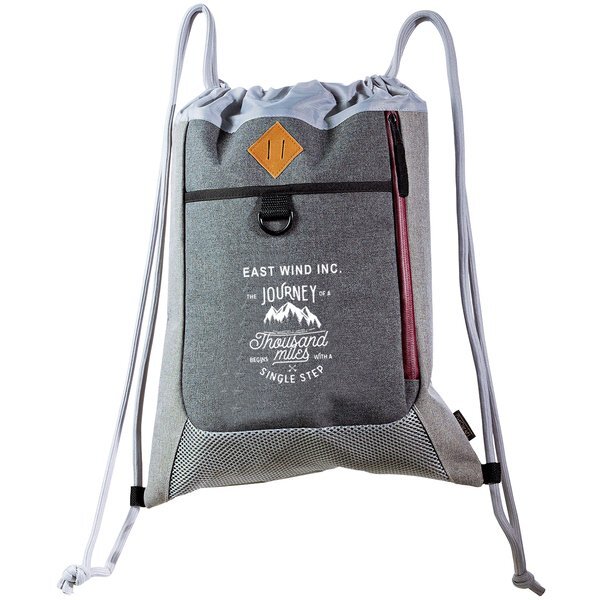 Bordeaux String Backpack by Taroko™