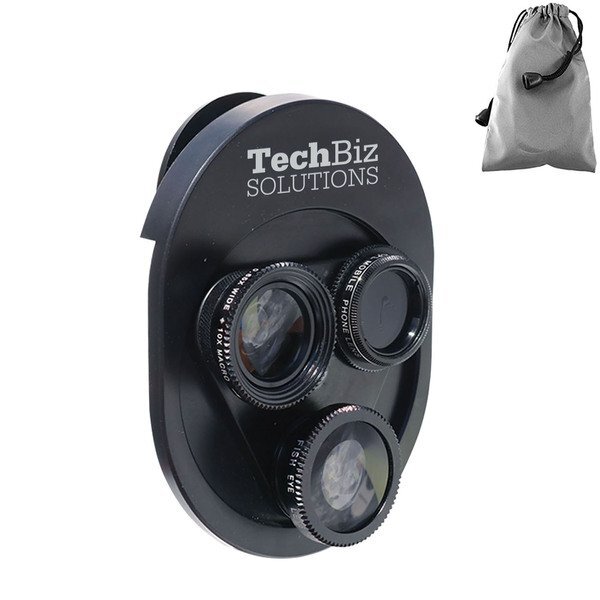Four-in-One Rotating Smart Phone Lens Set
