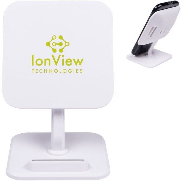 Square Qi Stand Wireless Phone Charger, 5W