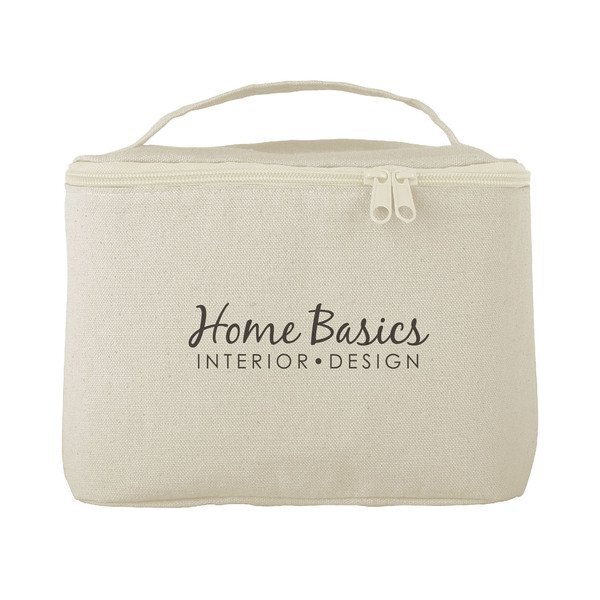 Soulmate Cotton Canvas Cosmetic Bag