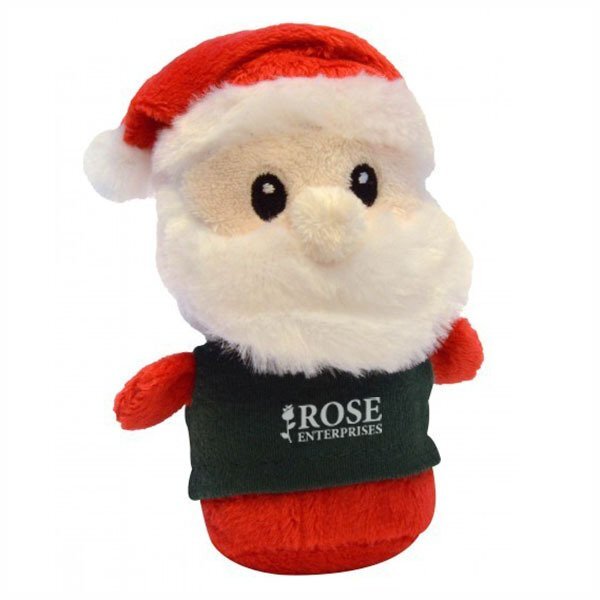 Holiday Shorties Plush Santa, 4"