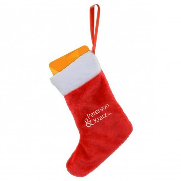 Stocking Plush Ornament
