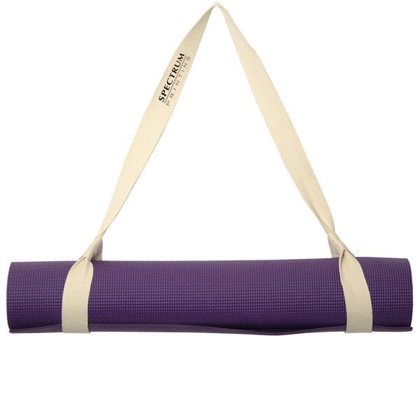 Lotus Cotton Yoga Mat Strap