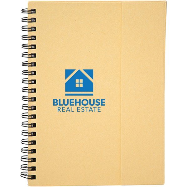 Polar Star Spiral Journal with Sticky Notes