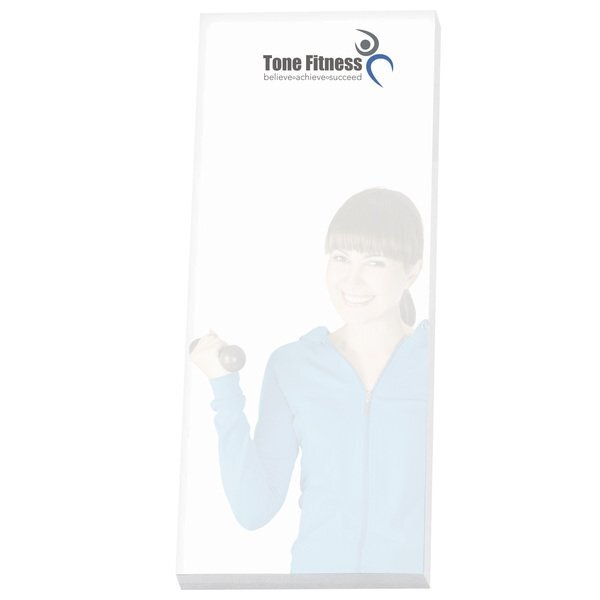 BIC® Adhesive 25 Sheet Notepad, 3" x 8"
