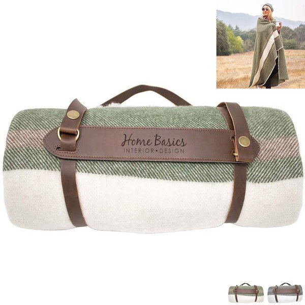 Elliston Wool Blend Blanket