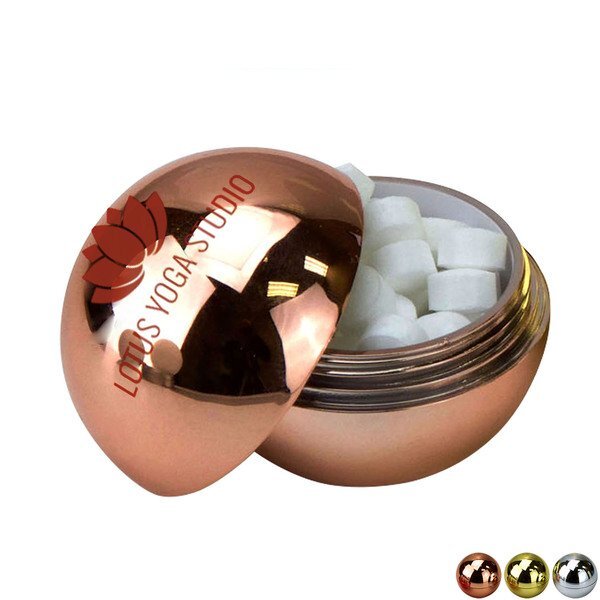 Sugar Free Mints in Pearl™ Metallic Container