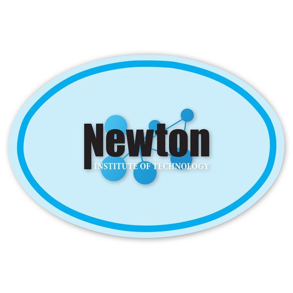 Oval Car Sign Magnet 6" x 4"